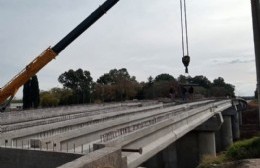 Se ejecuta la última etapa de la construcción del puente Valentín Vergara