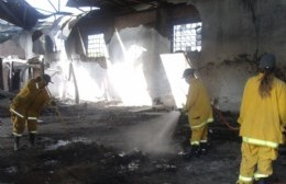 Comenzaron las pericias tras el voraz incendio en la ex Cooperativa Agrícola Ganadera