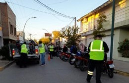 Volvieron los operativos de tránsito y secuestraron más de 15 motocicletas