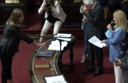 Vanesa Spadone juró como senadora bonaerense
