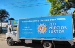 Un camión de "Precios Justos" desató la polémica