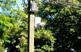 Incorporan nuevas cámaras de seguridad en la vía pública