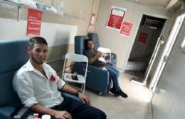 Primera colecta de sangre en Salto