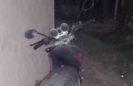 Recuperan una moto robada durante el fin de semana