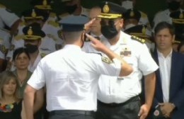 Oficial de Policía de Salto fue reconocido por su labor en el acto encabezado por Kicillof y Berni