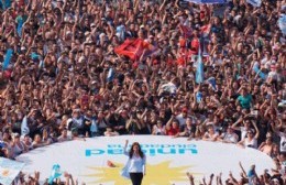 El saludo del intendente Ricardo Alessandro a Cristina Kirchner