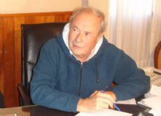 El ahora ex intendente, Victorio Migliaro.