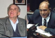Los diputados electos Ismael Passaglia y Jos� Mar�a D�az Bancalari.
