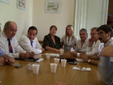 Reuni�n de legisladores del GEN.