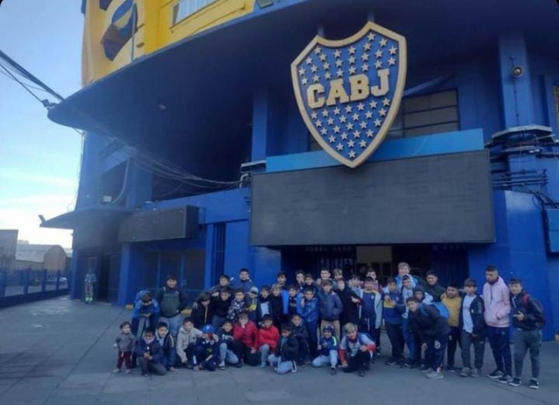La cancha de Boca Juniors.