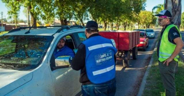 Los vecinos de las localidades del partido no precisan permiso de circulación para ingresar a Salto