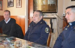 Alessandro recibió al superintendente de la región interior norte de la Policía y al jefe de Coordinación Zonal
