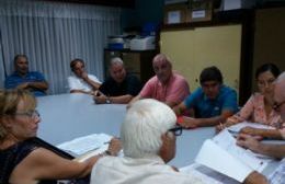 Alessandro y parte de su equipo visitaron la Coperativa de Servicios Públicos