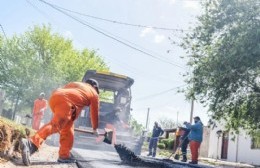 El asfalto llegó al Barrio Trocha