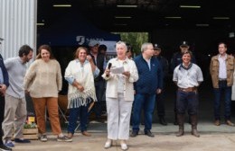 Alessandro encabezó la inauguración de la Expo APAS