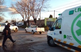 Un hombre trasladado al hospital tras fortísima colisión