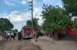 Principio de incendio causó susto en barrio Valacco