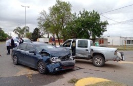 Un joven herido fue el saldo de violento choque