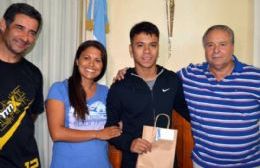 Reconocimiento a Lautaro Lanci