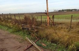 Cayó un rayo en la zona de Monroe y dejó sin electricidad a la zona