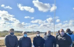 Alessandro acompañó a Kicillof en la inauguración de la variante de la Ruta 8 en Pergamino