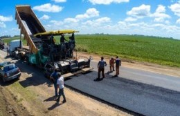 Continúan los trabajos de refacción en la Ruta Provincial 32