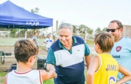 Inauguraron una cancha de Beach Volley  en el Polo Deportivo "Ñato" Conti