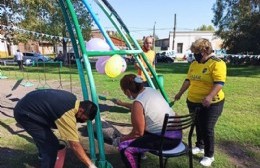 La ciudad volvió a tener una jornada solidaria para reacondicionar la Plaza Sebastián Dray