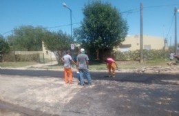 Alessandro supervisó la puesta en valor de la calle Soldado Argentino