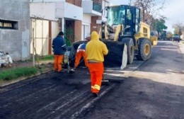 Cortes de tránsito por trabajos de bacheo