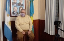 Vía Zoom, el intendente de Salto celebró junto a Kicillof los tres millones de vacunados en la Provincia