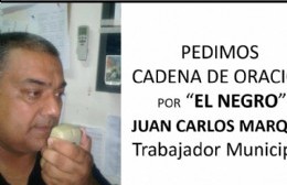 Salto se une en cadena de oración pidiendo por la recuperación de un conocido empleado municipal