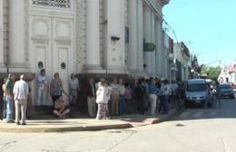 Tres días sin servicio de bancos en la ciudad