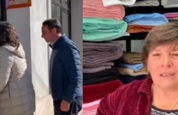 Liliana Romero, del negocio "Telas Lutupi", contó la situación que vive con el microcrédito que la Municipalidad le otorgó.