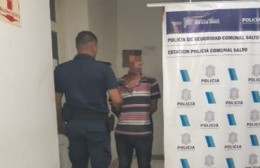 Agredió a su pareja y terminó aprehendido