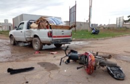 Joven herido tras accidente en calle Chaco: "La agarran como ruta"