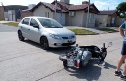 Madre e hija trasladadas al Hospital tras una colisión en Profesor Domínguez y Tucumán