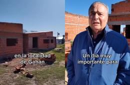 Avanza la construcción de las 12 viviendas en Gahan