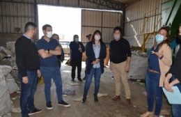 Miembros del Ministerio de Ambiente de la Nación visitaron Salto y hablaron sobre el Plan Municipal de Residuos