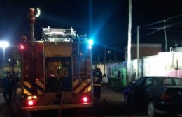 Bomberos extinguió incendio de vivienda de calle Alsina