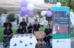 Las mujeres coparon la Plaza San Martín