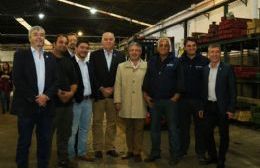 El intendente Martínez recibió a funcionarios del Ministerio de Agroindustria de la Nación