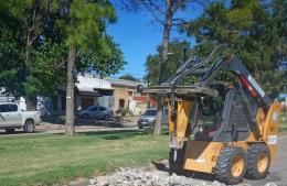 Reparación de baches en Avenida Italia