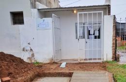 Refacciones y mejoras en la sala de atención primaria de Barrio Trocha