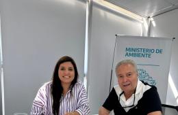 El intendente fue recibido por la ministra de Ambiente bonaerense