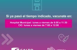 ¿Estás al día con las vacunas?