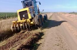 Trabajos en los caminos rurales