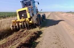 Trabajos en los caminos rurales